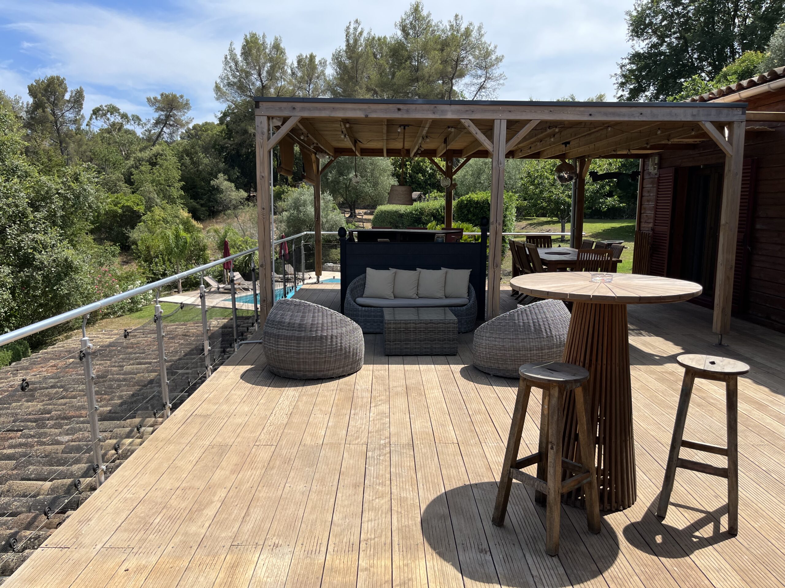 Villa Côté Soleil - la terrasse