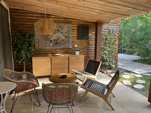 Villa Côté Soleil - terrasse côté jardin